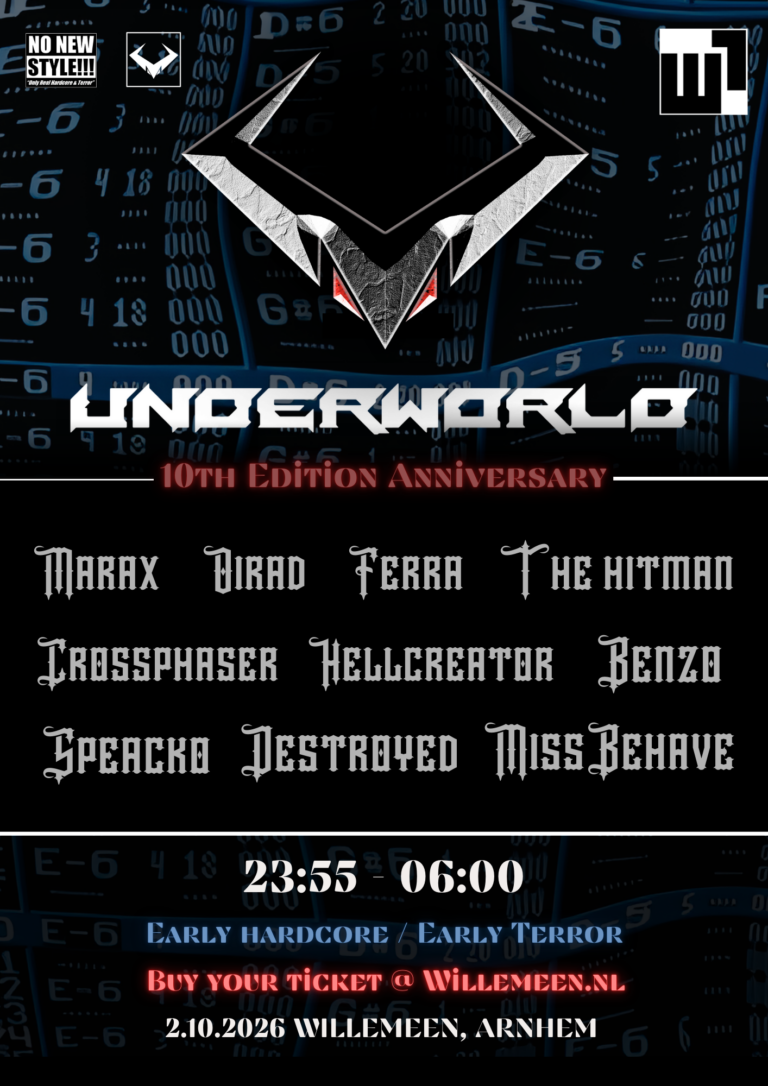 UNDERWORLD 10th Edition Anniversary — Uitgaan in Arnhem