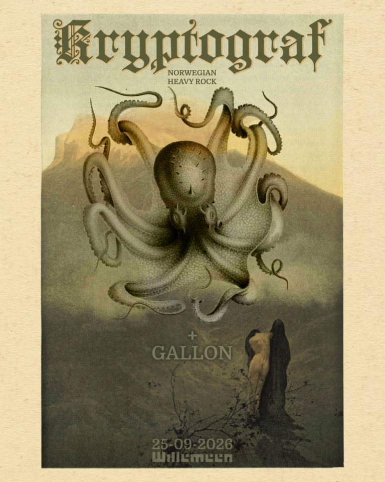 Kryptograf (NO) + Gallon — muziek in Arnhem