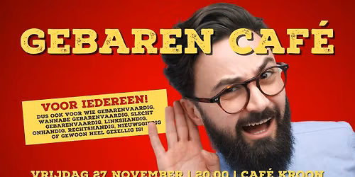 Gebaren Café Arnhem — Uitgaan in Arnhem