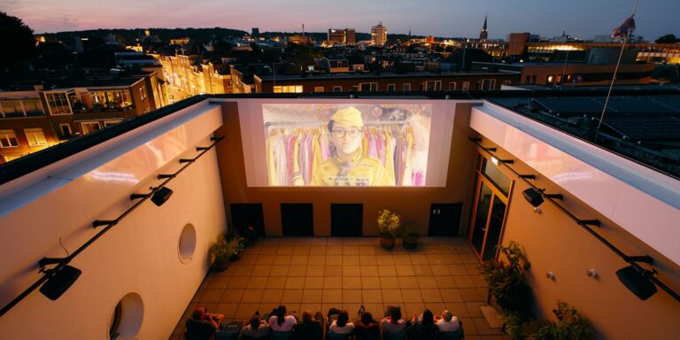 Openluchtfilms op het dak van Focus — Film in Arnhem