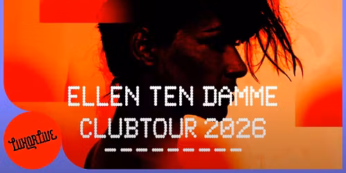 Ellen ten Damme op het podium van Luxor Live in Arnhem, december 2026
