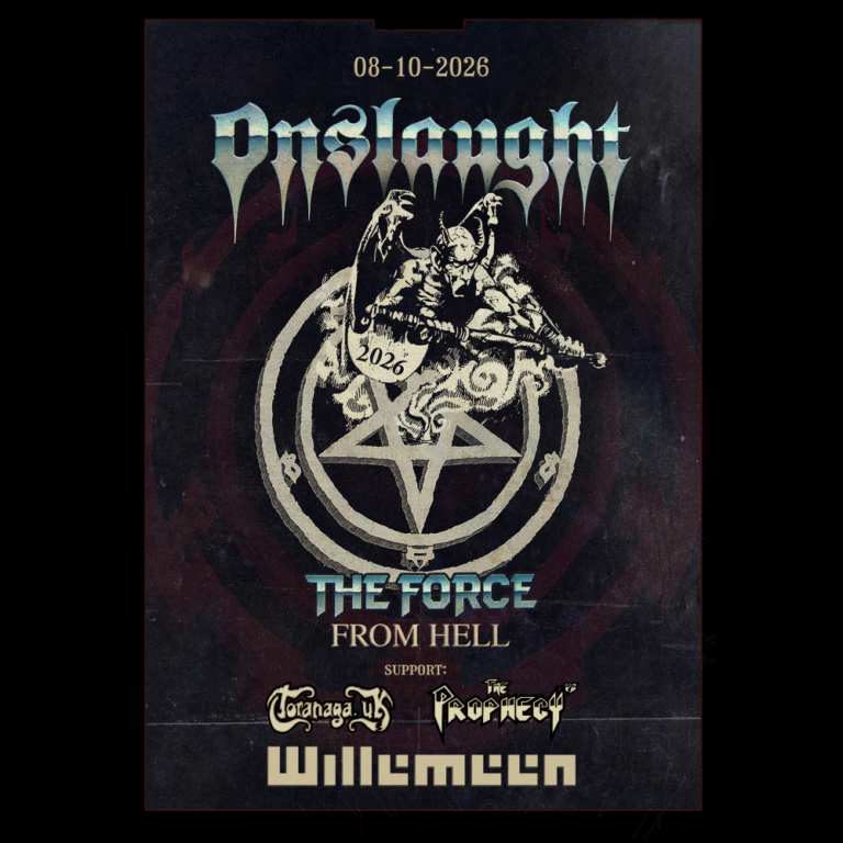 Onslaught + The Prophecy 23 + Toranaga — muziek in Arnhem
