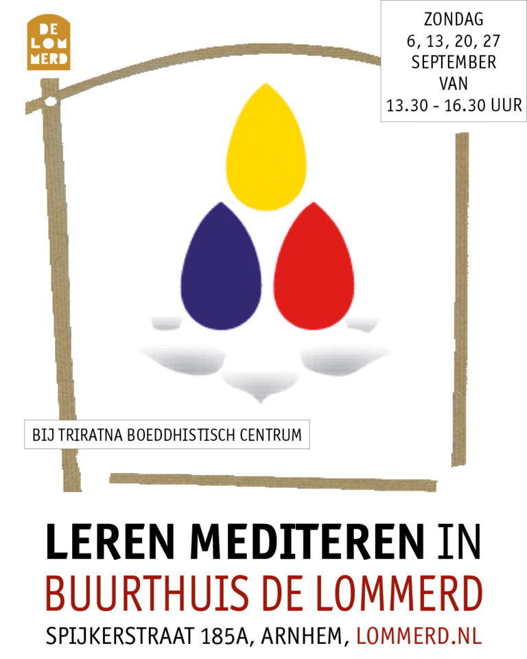 Cursus leren mediteren — lezing in Arnhem