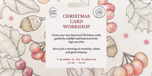 Christmas Card Workshop with Inge van Drie in Arnhem
